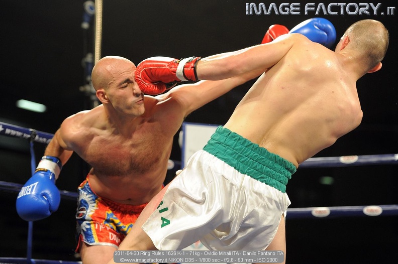 2011-04-30 Ring Rules 1626 K-1 - 71kg - Ovidio Mihali ITA - Danilo Fanfano ITA.jpg